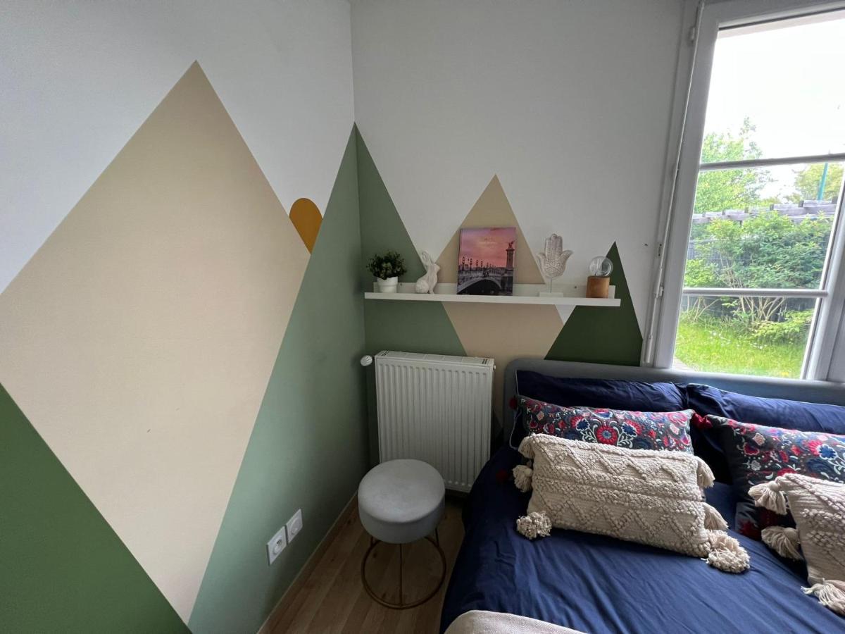 蒙泰夫兰Logement Exceptionnel Avec Jardin Proche Disney公寓 外观 照片