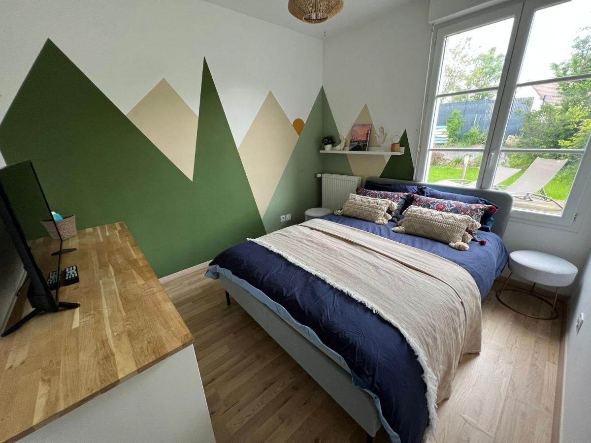 蒙泰夫兰Logement Exceptionnel Avec Jardin Proche Disney公寓 外观 照片